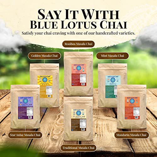 Traditional Masala Chai Powder - Organic Spiced Instant Tea - 16 Ounce Bulk Bag - Makes 530 Cups - No Gluten