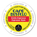 Cafe Bustelo Espresso Style K-Cup Pods - Medium/Dark Roast 96 Count - Compatible with Keurig Brewers