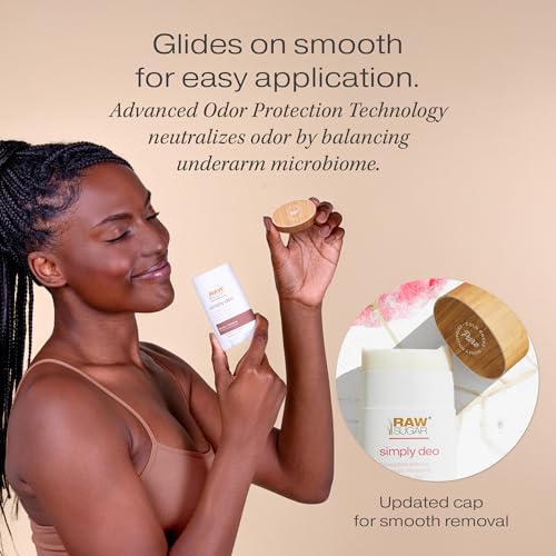 Aluminum Free Deodorant Stick Pack – Natural Freshness for Women & Men, Beach Rose & Aloe Scent