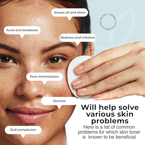 Hydrating Glow Toner ? Alcohol-Free, Gently Exfoliates & Restores with Natural Antioxidants - All Skin Types - 100ml