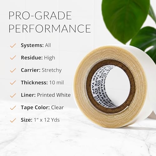 No-Shine Hair System Tape Roll 1" x 12 Yards Double Sided Wig Tape for Lace & Extensions - Variation of THIS listing