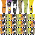 72 Pack Halloween Hand Lotion Gift Set - Festive Nourishing Hand Creams with Ghost, Bat, Pumpkin & Cat Designs - Classic Variation