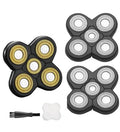 Universal 5-Blade Head Shaver Replacement Heads for Grooming & Trimming