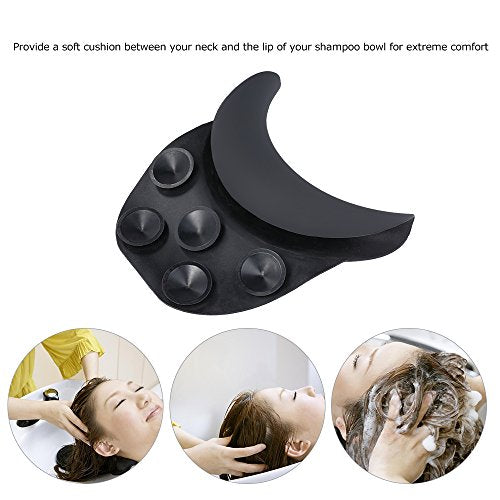 Salon Neck Pillow Gel Cushion for Shampoo Bowls 2 Pack - Hair Washing Sink Rest