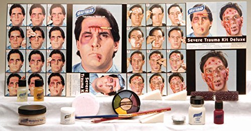 Severe Trauma Special FX Makeup Kit for Realistic Wounds & Effects