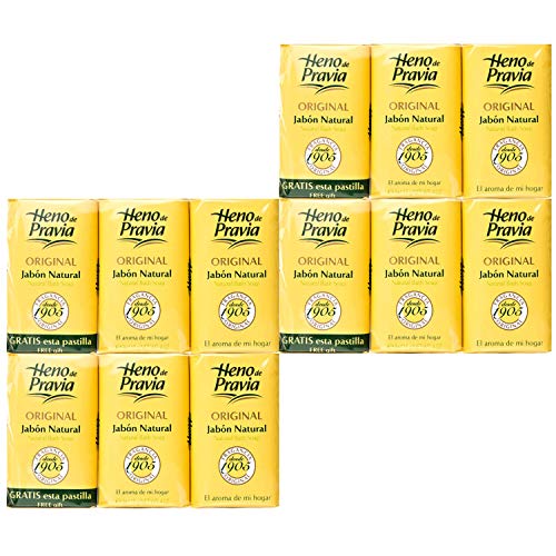 Heno de Pravia Soap Set 12 Bars with Free 4 oz. Pack - Classic Personal Care
