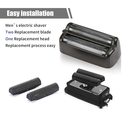 Replacement Shaver Foil for BaBylissPRO FXONE Double Foil - Hypo-Allergenic Black