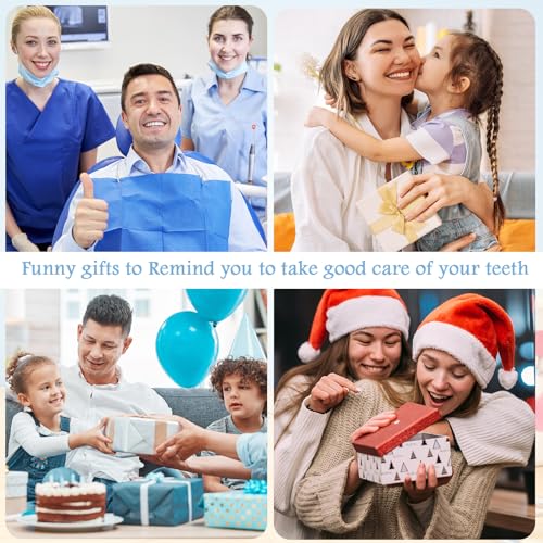 30 Pcs Dental Themed Makeup Bags for Women and Kids - Teeth Gift Set