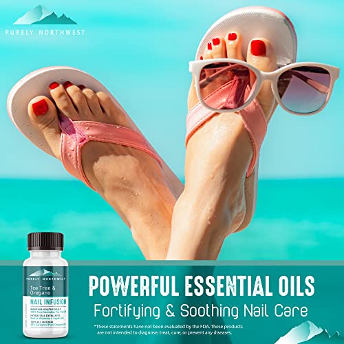 Purely Northwest All Natural Nail Solution for Toenail & Fingernails