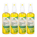 H.E.A.L. QUICK Natural Muscle & Body Oil - 3.4 oz – Pack of 4 (Variation: 13.6 Fl Oz)