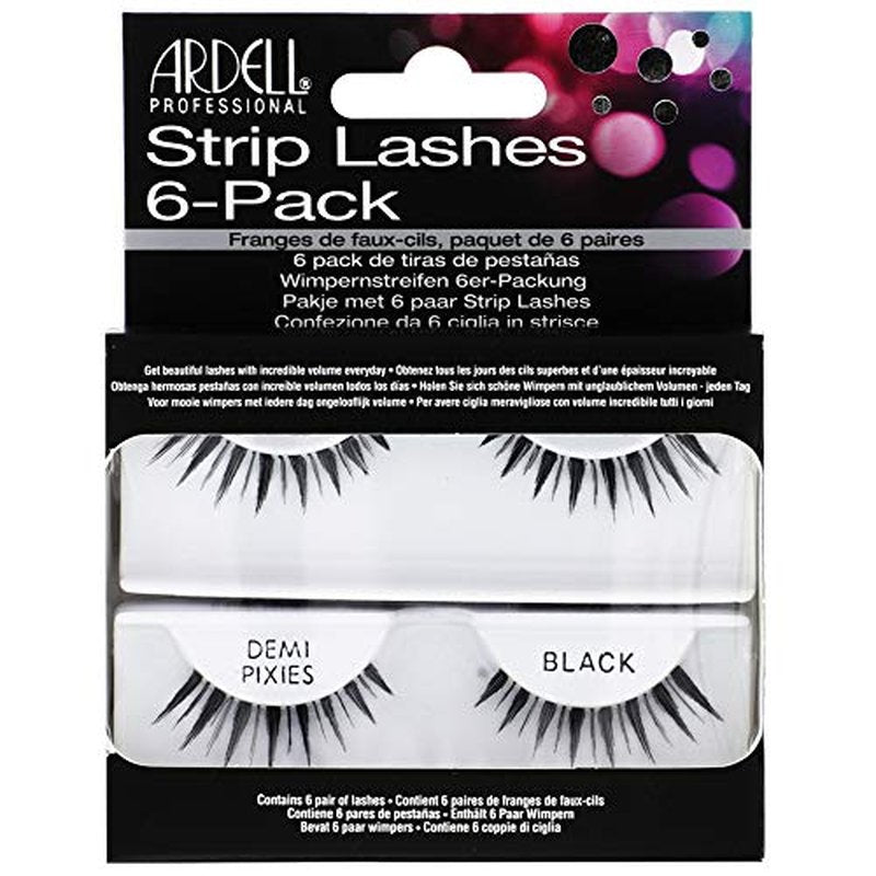 6 Pack Demi Pixies Black