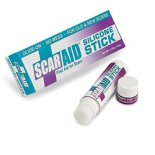 ScarAid Silicone Scar Gel Stick, Silicone Scar Gel Tape, & Silicone Scar Gel Strips
