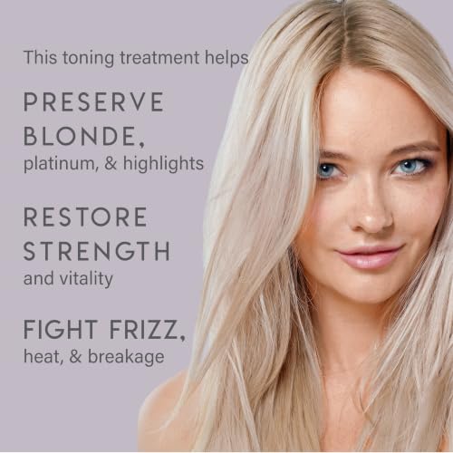 Aluram Purple Hydrate & Repair Hair Treatment for Silver & Color-Treated Hair - 11 Fl Oz