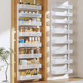 White 8-Tier Heavy-Duty Over the Door & Wall Mount Pantry Organizer