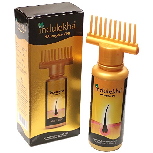 Indulekha Bringha Hair Oil 100ml Pack of 3 - Ayurvedic Hair Care Treatment