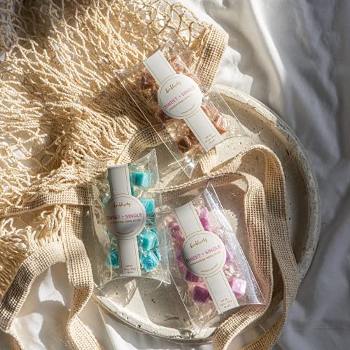 Sugar Scrub Cubes Set with Lavender, Ocean Mist, Vanilla - Exfoliating Hand & Body Care, 36 pcs