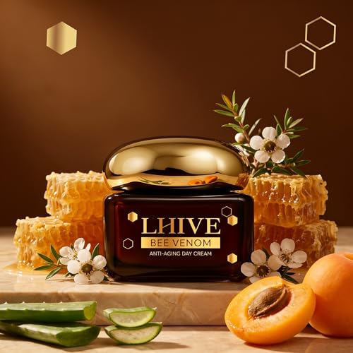 Bee Venom Face & Neck Cream - Anti-Aging Moisturizer with Manuka Honey & Squalane, 1.7 oz