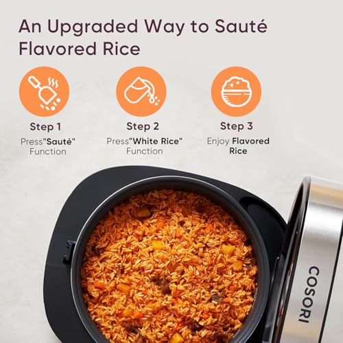 Rice Cooker 10 Cup Fuzzy Logic Ceramic Inner Pot 18-in-1 - Variation of This Listing