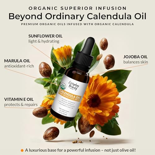 Cliganic Organic Marula Oil, 100% Pure - For Face & Hair | Natural Cold Pressed Unrefined (Packaging May Vary)