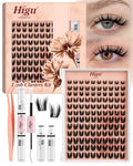 Bunny Lash Clusters Kit - Wispy Natural Eyelash Extensions & Accessories