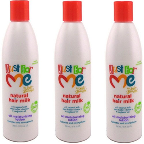 Moisturizing Hair Oil with Shea Butter & Honey - 10oz Pack of 3