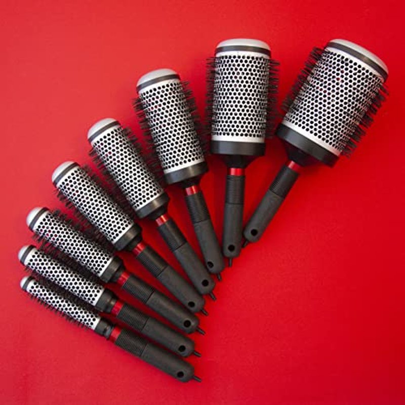Cricket Technique Thermal Hair Brush #350 1.5¡± for Curling, and Styling ? Heat-Retaining Barrel with Anti-Static Tourmaline Bristles, Round Thermal Brush, Ideal for All Hair Types