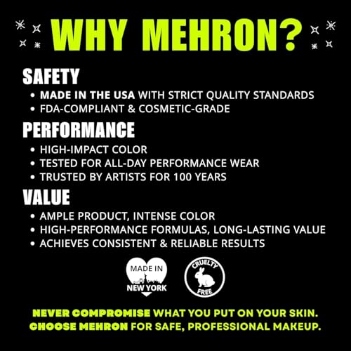 Mehron Makeup Barrier Spray 9 Fl Oz - Long-Lasting Setting & Primer Refill