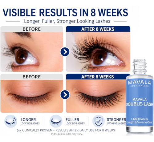 Mavala Eyelash Growth Treatment 0.1kg - Enhances Lash Thickness & Length