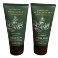 Bath and Body Works 2 Piece Pack Aromatherapy Eucalyptus Spearmint Stress Relief Travel Size ( 2.5 oz / 57 g Each) Body Cream