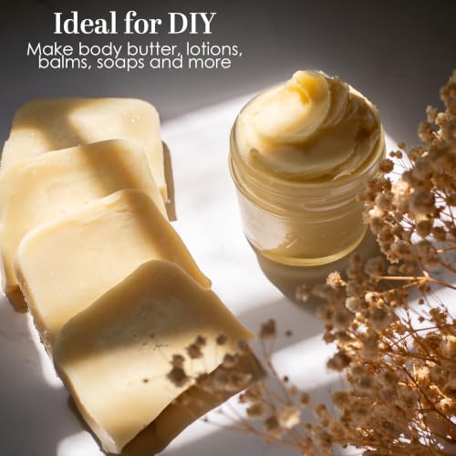 Organic Raw Shea Butter 8 oz - Unrefined, USDA Certified, Natural Moisturizer