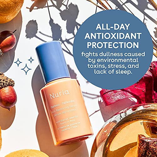 Vitamin C Face Serum with Carrot Seed Oil & Rooibos Tea - Hydrating Skin Care, 25mL