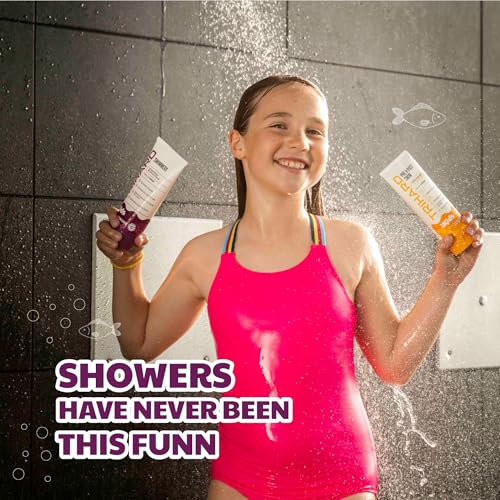 Kids Chlorine Defense Shampoo & Conditioner Set - Tear-Free Swim Hair Care