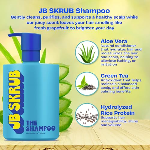 Kids & Teen Moisturizing Shampoo with Citrus Scent - 14 oz