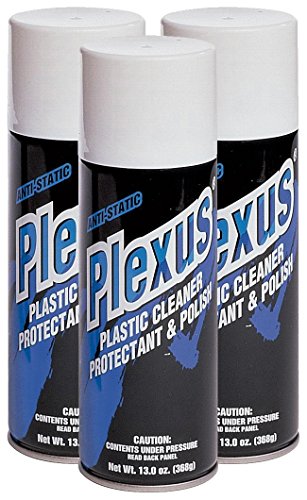 Plastic Cleaner and Polish 3-Pack - Protects & Shines Plastic Surfaces - 39 fl oz