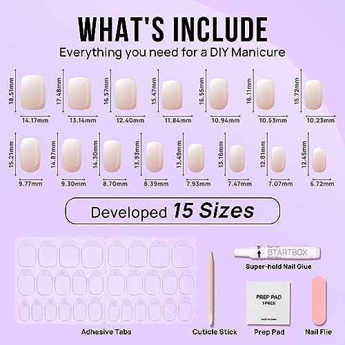 Nicedeco Builder Nail Gel 15ML 7 in 1 Clear Builder Base, 6 Pcs Rubber Base Gel Polish for Nails