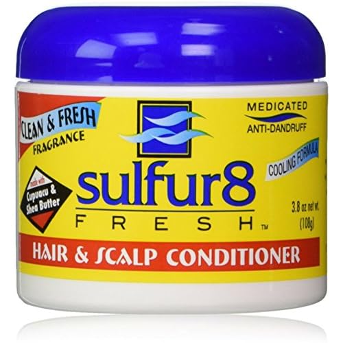 Sulfur8 Fresh Medicated Hair & Scalp Conditioner, 3.8 oz (Pack of 2)