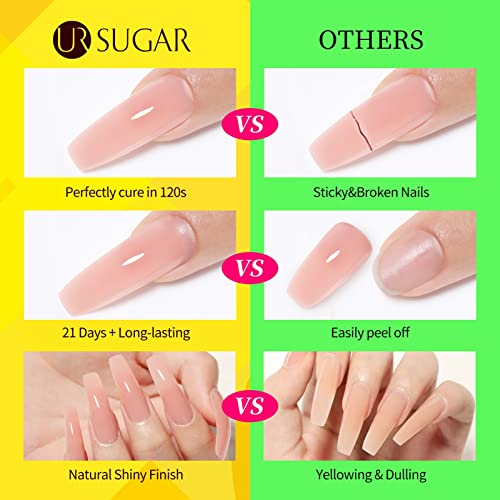 Duri Cosmetics Rejuvacote Nail Growth Bundle with Forever Beautiful Light Pink and White Polishes - Strong and Beautiful Nails Gift Bundle