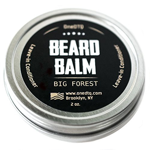 Beard Balm for Men - Organic Beard Butter with Shea & Essential Oils - Light Hold, 2 OZ