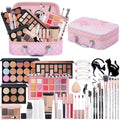Makeup Kit for Girls & Women - 18 Colors Teen Beginner Set with Eyeshadow, Foundation, Concealer & Brushes