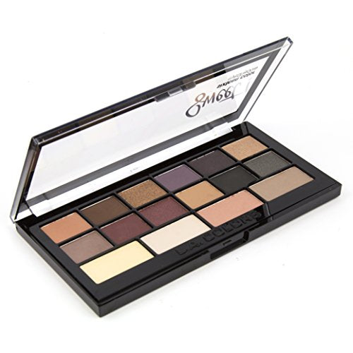 L.A. COLORS Sweet! 16 Color Eyeshadow, Seductive C30468