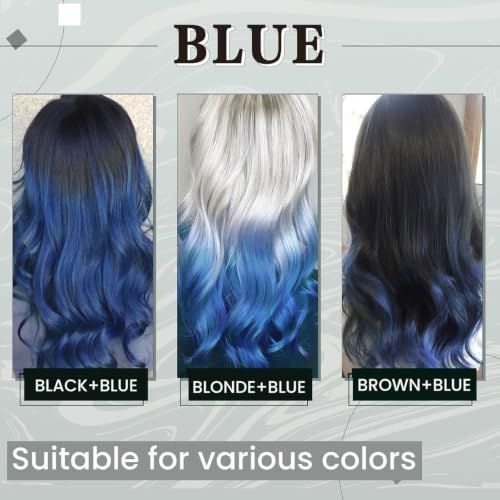 RUNATURE 14 Inch Colorful Clip-In Hair Extensions - 5 Pcs 30g Human Hair