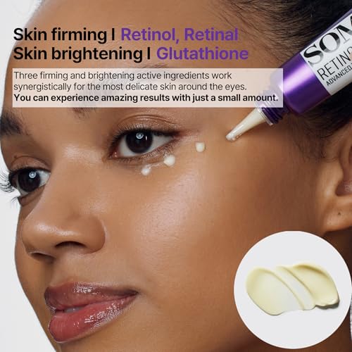 Retinol Serum & Eye Cream Set for Anti-Aging & Skin Repair