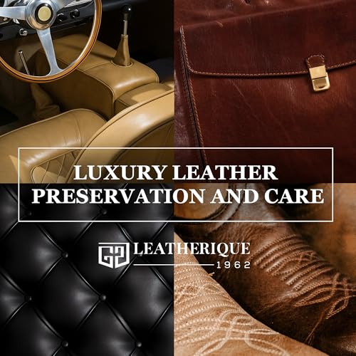 Leatherique Prestine Clean 8 oz Leather Cleaner & Conditioner - Gentle Car & Furniture Leather Care - Variation of THIS listing