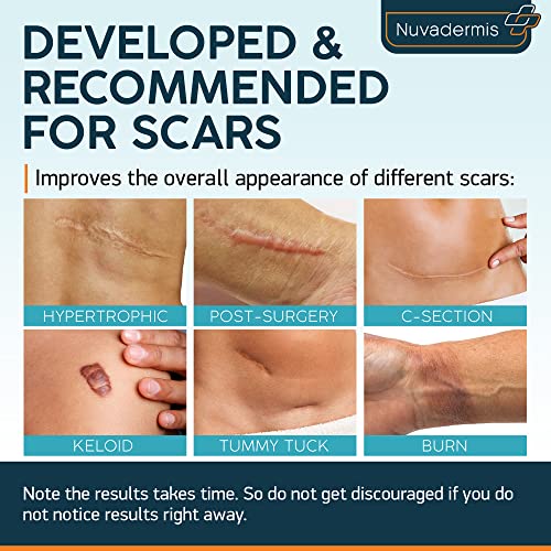 Silicone Scar Sheets & Glycolic Acid Pads - C-Section, Tummy Tuck, Keloid, Acne Removal Treatment - Advanced Post Surgery Supplies - Exfoliating Facial Peel - 60 Double-Side Pads
