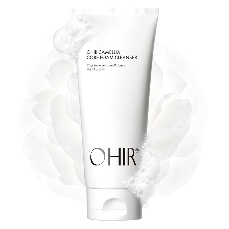 White Camellia Glutathione Foam Cleanser 200ml – Gentle Eczema-Safe Facial Cleanser