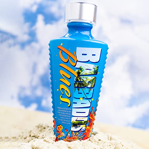 ED HARDY Tanovations Barbados Blues Tanning Lotion with Cherry Banana Mango 11 oz
