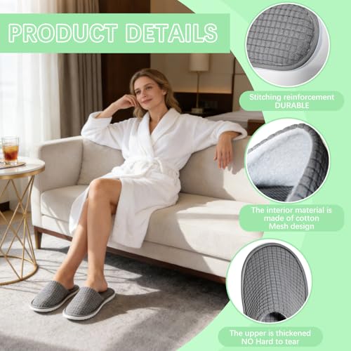 Guest Slippers Disposable For Guests Washable Reusable Which Can Be Used As Women Men House Indoor Bathroom Bedroom Hotel