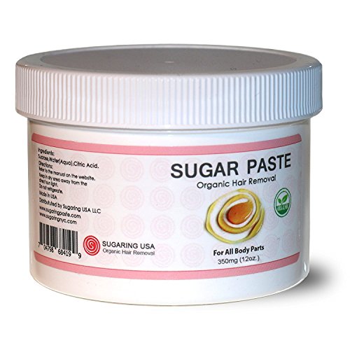 Sugaring Kit with 350g Sugaring Paste, Ingrown Hair Solution & Gloves for Bikini & Legs