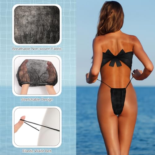 Black Spray Tan Feet Pads & Disposable Bra Set - Full Coverage Kit, Variation of THIS listing