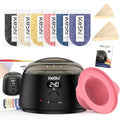 KeShi Waxing Kit Graphite - Digital Wax Warmer with Hard Wax Beads for Full Body & Sensitive Skin